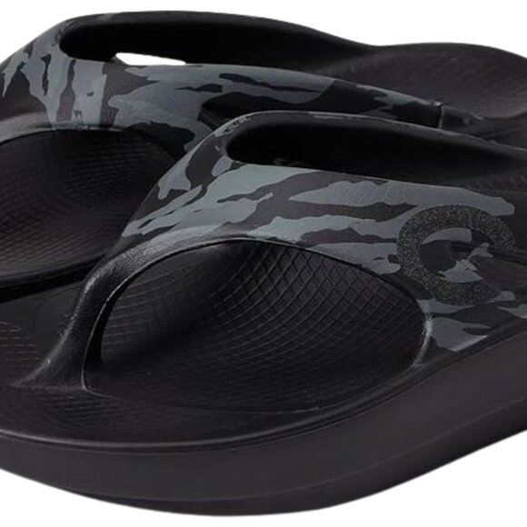 OOFOS Unisex OOriginal Sport Recovery Sandal, Black Camo (US 13 Men / 15 Women) - Picture 1 of 1